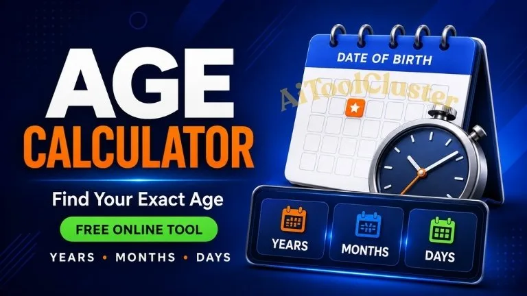 Age Calculator Online 2026 – Calculate Exact Age from DOB