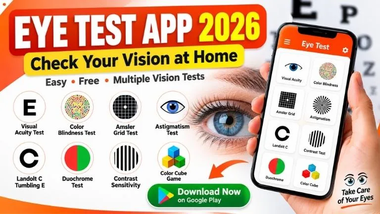 Eye Test App 2026: Check Your Eyesight & Vision at Home Free
