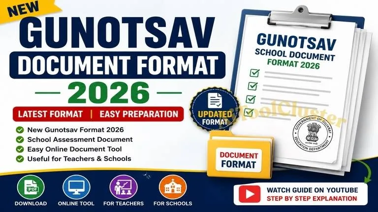 Gunotsav Document Format 2026 – New Format, School Document & Easy Download