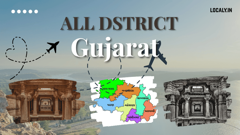 Gujarat All Districts with Map