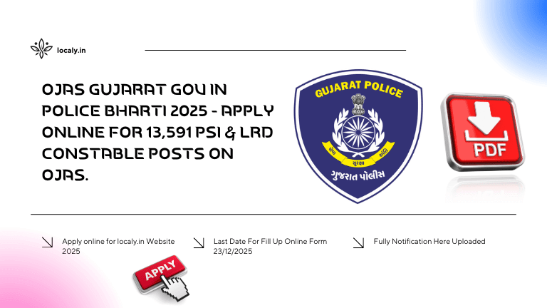 OJAS Gujarat gov in Police Bharti