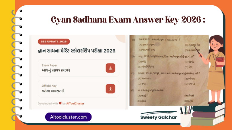 Gyan Sadhana Exam Answer Key 2026